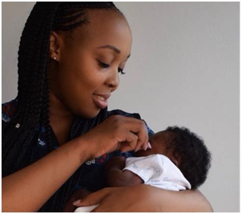 Sechaba G Shares First Picture Of Her Bundle Of Joy Drum