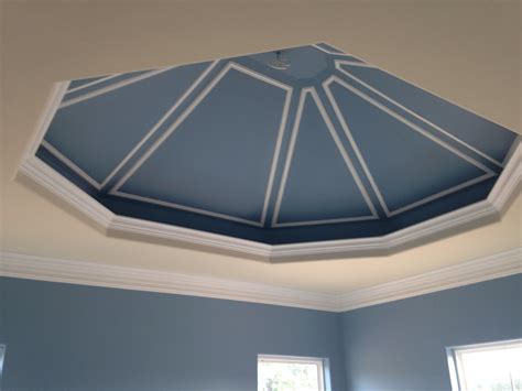 Learn why promar ceiling paint is our favorite white ceiling paint from sherwin williams. Master ceiling tray ceiling vaulted ceiling Adrift Paint ...