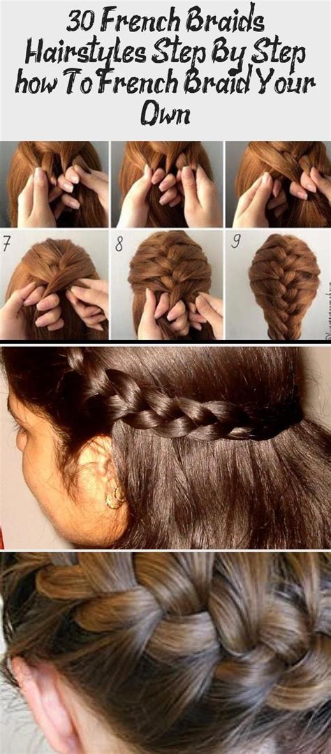 10 Step By Step French Braid Pigtails FASHIONBLOG