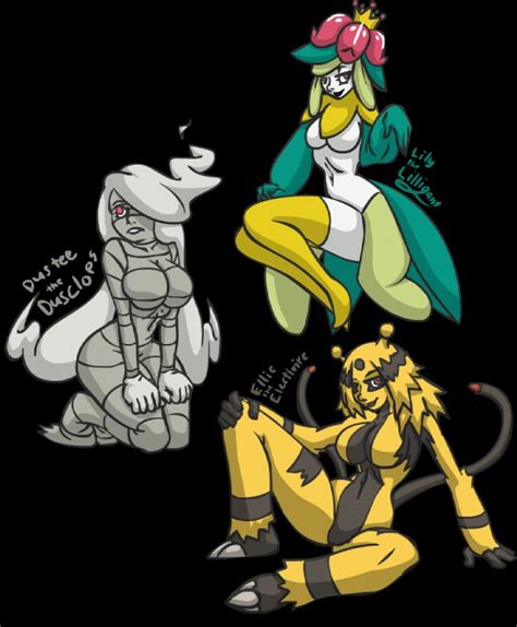 Rule 34 Anthro Breasts Color Dusclops Electivire Exposed Breasts
