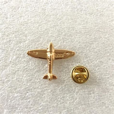 2021 Alloy Gold Color Airplane Air Plane Brooches Pins And Brooch Badge