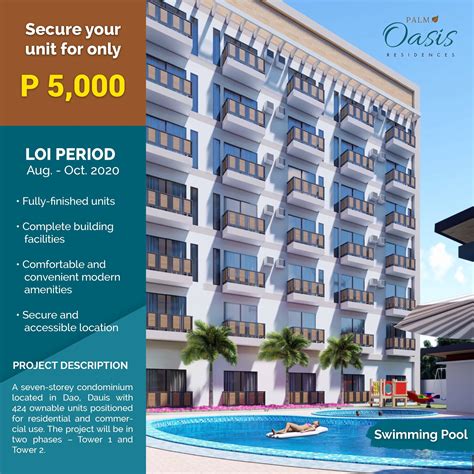 Palm Oasis Residences : 0917 650 1443 | Want the resort-living