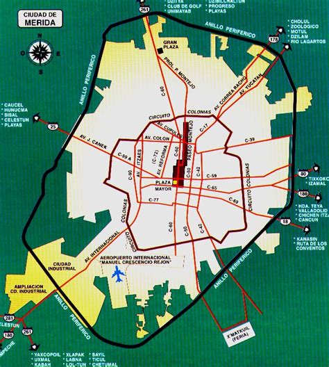 Arriba 104 Foto Mapa De La Ciudad De Merida El último