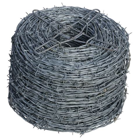 1320 Ft X 025 Ft Galvanized Steel Welded Wire Security Barbed Wire