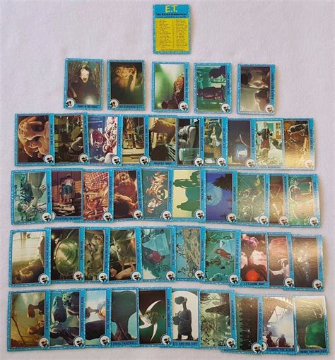 Jan 03, 2021 · afc no. E.T. The Extra Terrestrial Lot of Vintage 1982 Collector Movie Gum Trading Cards | Collectibles ...