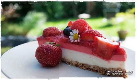 Weitere ideen zu kuchen und torten, torten, einfacher nachtisch. Sommerliche Beeren-Torte mit Skyr - amitades Blog
