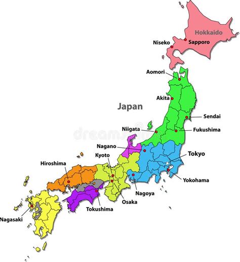 Skip to main content faq site map links. Japan map. Color map of Japan with regions on a white background , #AFFILIATE, #Color, #map, # ...