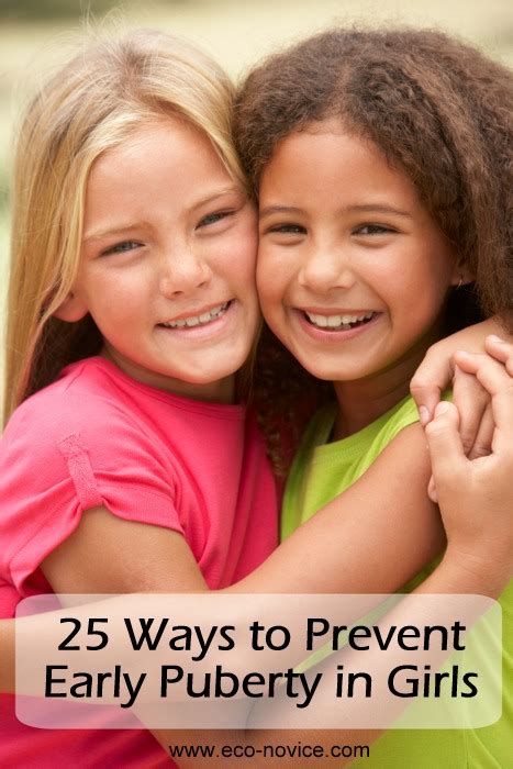 How To Prevent Early Puberty In Girls ~ Eco Novice
