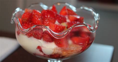 Fraises au yaourt grecque