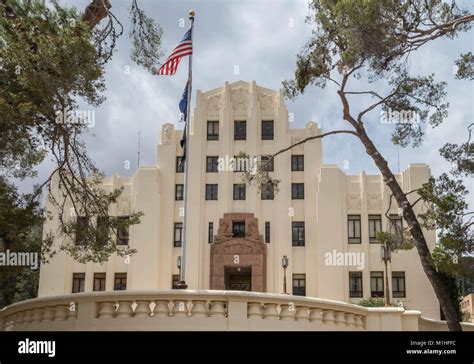 Cochise County Courthouse In Bisbee Arizona Stock Photo Alamy