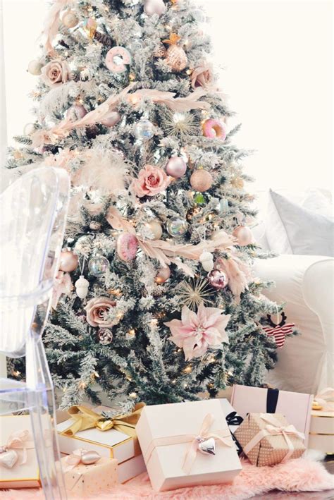 Holiday Home Tour A Pink Christmas The Pink Dream Pink Christmas