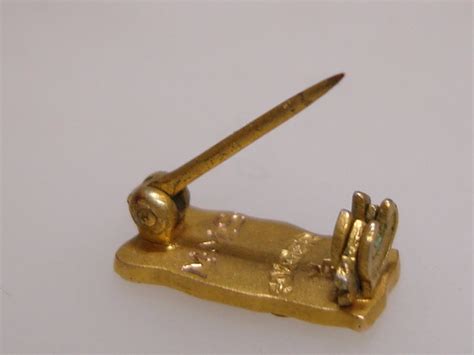 Antique 1912 Gold Ohs 12′ High School Pin By Stephen