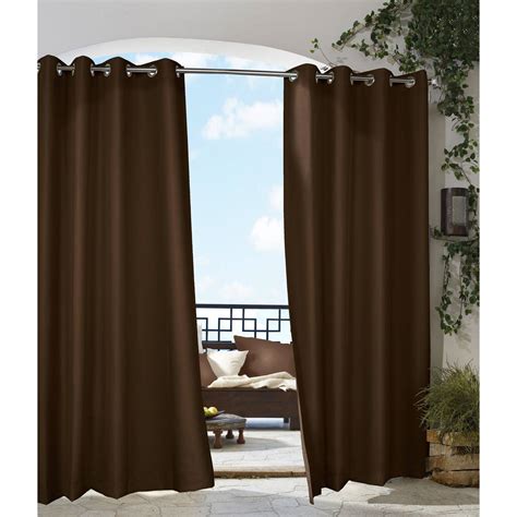 Commonwealth Outdoor Decor Gazebo Grommet Curtain Panel