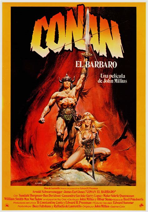 Conan The Barbarian 1982 Posters — The Movie Database Tmdb