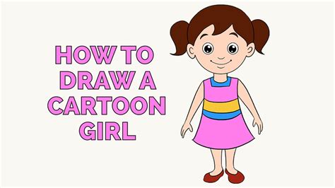 how to draw a cartoon girl easy step by step drawing tutorial for porn sex picture