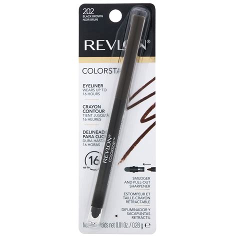 Revlon Colorstay Eyeliner 202 Black Brown 001 Oz 028 G Iherb