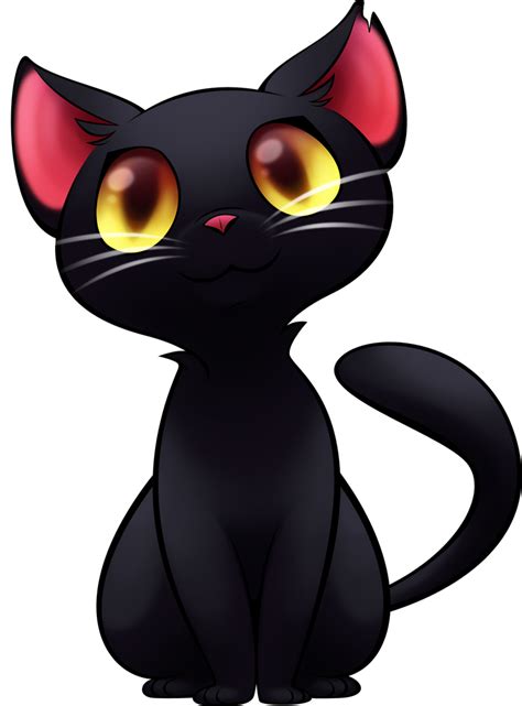 Commission Black Cat By Jksketchy On Deviantart Black Cat Art