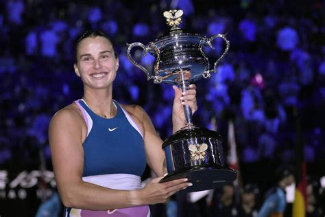 aryna sabalenka wins 1st grand slam title at australian open hawaii tribune herald