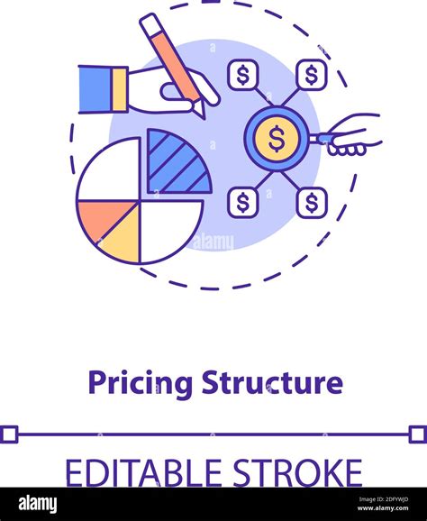 Pricing Structure Concept Icon Stock Vector Image And Art Alamy
