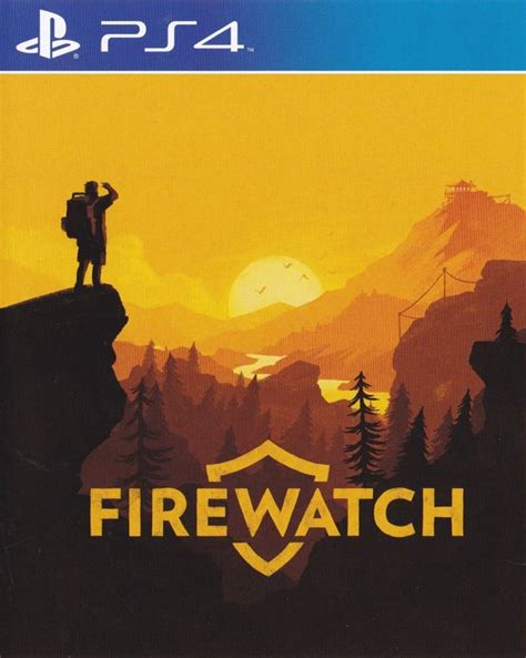 Firewatch 2016 Playstation 4 Box Cover Art Mobygames