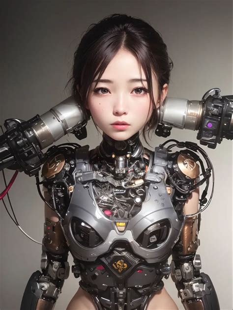 Female Robot Female Art Science Fiction Cyborgs Art Robot Girl Sex