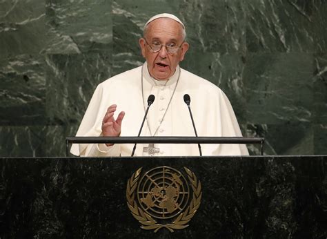 Leave Ideology Behind And Care For The Human Person Pope Tells Un The Catholic Sun