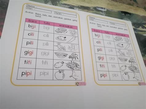 Kertas kerja program peningkatan akademik sains 2017. Print kertas lembaran kerja - Blog Rabia Adawiyah