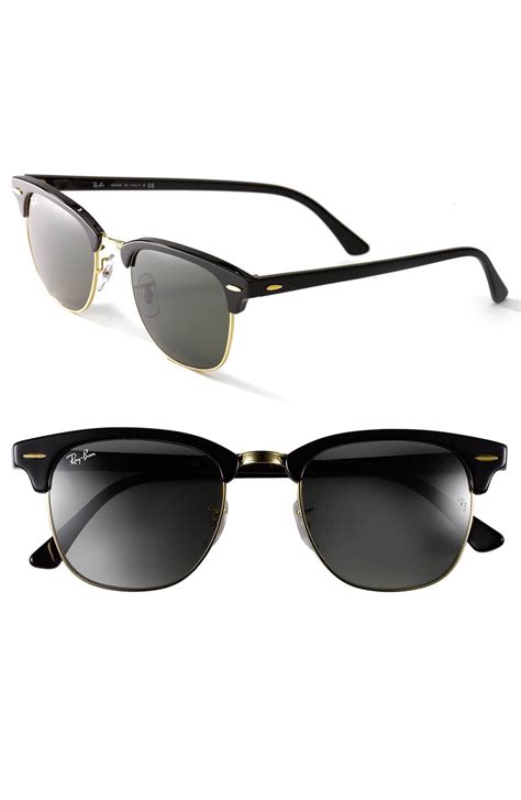 Main Image Ray Ban Clubmaster 49mm Sunglasses Ray Ban Sunglasses