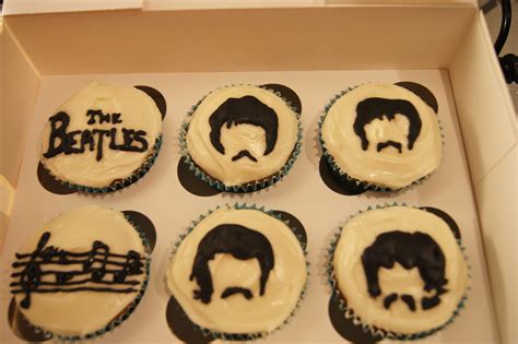Beatles Cupcakes By Kirsty Wellburn From Self Raised Cakes