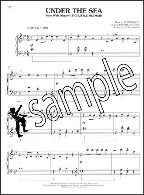 Disney Songs For Easy Classical Piano Sheet Music Book Soundtrack