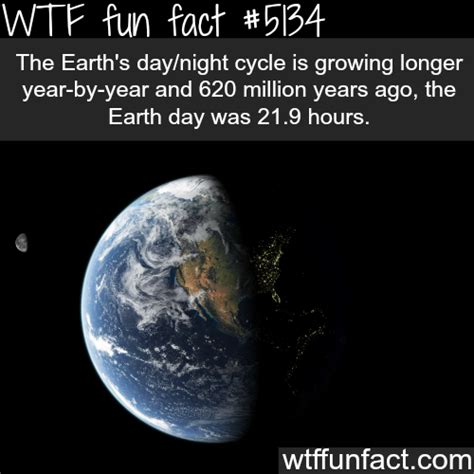 Earths Day Is Getting Longer Wtf Fun Facts Wow Facts Wtf Fun Facts