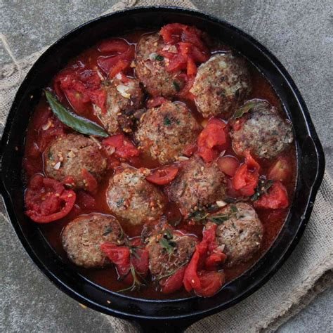 Turkey Quinoa Meatballs With Tomato Sauce Recipe Ian Knauer
