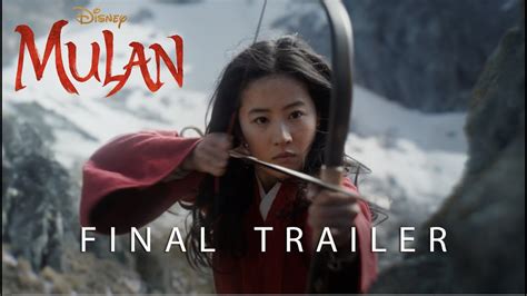 Disneys Mulan Final Trailer Youtube