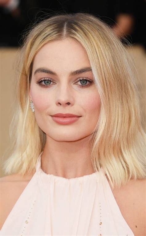 Margot Robbie From Best Beauty Looks At The Sag Awards 2018 Margot Robbie Hair Margot Robbie