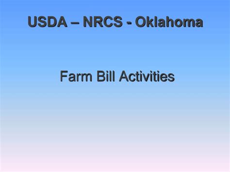 Ppt Usda Nrcs Oklahoma Powerpoint Presentation Free Download