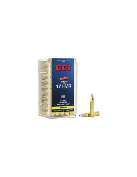 Cci 17 Hmr Tnt Hollow Point 11g 50 Pack