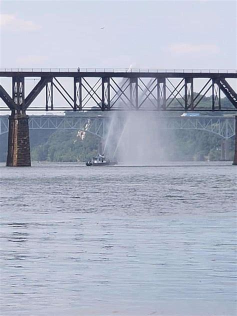 Crews Fight Fire On Susquehanna River Bridge Chesapeake