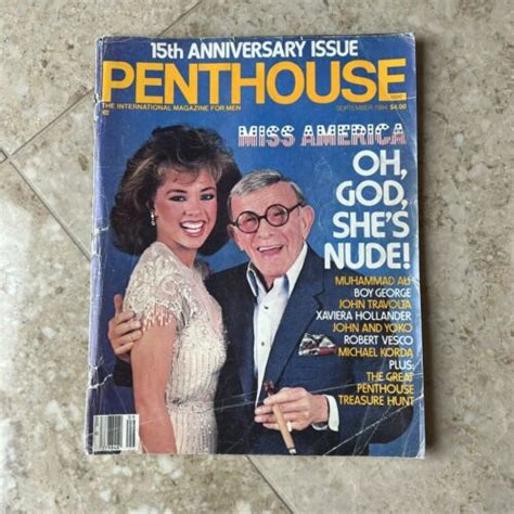 Vintage Penthouse Magazine September Vanessa Williams Ebay