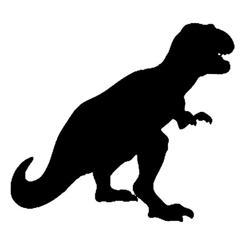 T Rex Dinosaur Silhouette T Rex And Baby Black Silhouette And Gray