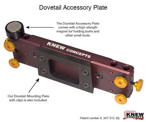 Knew Concepts Dovetail Accessory Plate