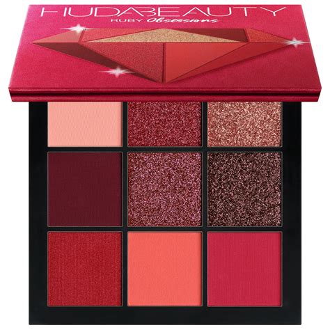 Huda Beauty Ruby Obsessions Eyeshadow Palette Topix