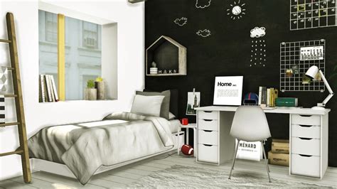 1960s norwegian vintage scandinavian modern beds and bed frames. Scandinavian-Style Boys Room • IKEA Mandal Single Bed ...