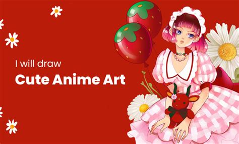 Draw Your Character In A Cute Anime Style By Artofacca Fiverr