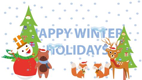 Happy Winter Holidays From Us Thank You For Choosing Us