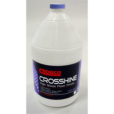 Crossco 128 Oz Crosshine High Gloss Floor Finish Ck223 4 The Home Depot