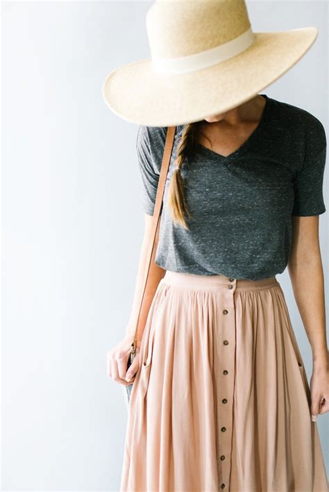 How To Wear Midi Skirts Hottest Summer Fall Midi Skirt Outfit