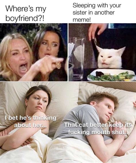 63 Best Woman Yelling At A Cat Memes That Have Taken Over The Internet Funny Gallery Funny