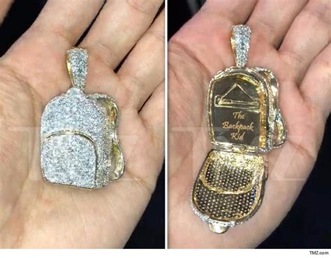 Backpack Kid Drops 25k For New Bling And It Perfectly Describes Him