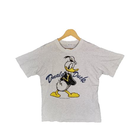 Vintage Vintage Donald Duck Tee Disney T Shirt Cartoon Tees Bs1828