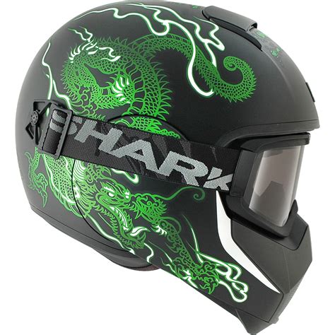 Shark Vancore Ryu Motorcycle Helmet Full Face Goggles Street Urban
